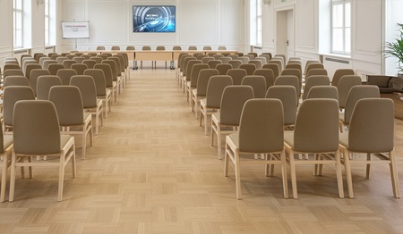 Krzesło konferencyjne sztaplowane